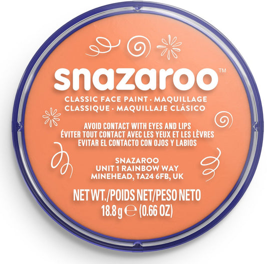 Snazaroo 1118551 - apricot - 18ml aqua schmink kinderschmink voor kinderen en volwassenen