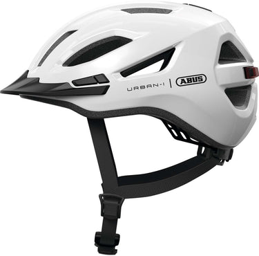 Abus fietshelm urban-i 4.0 shiny white xl - 60-64 cm - wit - geschikt voor gebruik op elektrische fietsen - stadsfietsen - 310 g