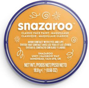 Snazaroo 1118244 - ochre yellow - 18ml aqua schmink kinderschmink voor kinderen en volwassenen