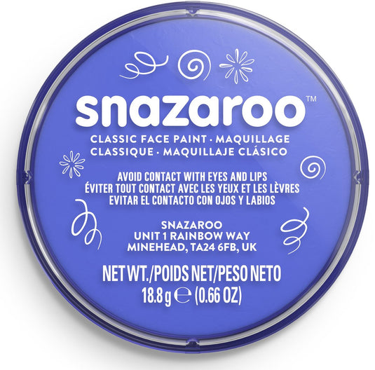 Snazaroo 1118355 - sky blue - 18ml aqua schmink kinderschmink voor kinderen en volwassenen