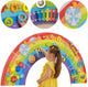 Vigatoys viga toys - houten - wandspeelbord - regenboog - diameter 162cm