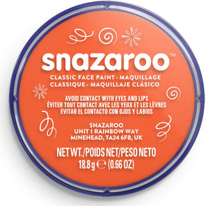 Snazaroo 1118553 - orange - 18ml aqua schmink kinderschmink voor kinderen en volwassenen