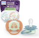 Philips avent ultra soft nighttime – 18+ maanden - glow-in-the-dark fopspeen - scf094 06