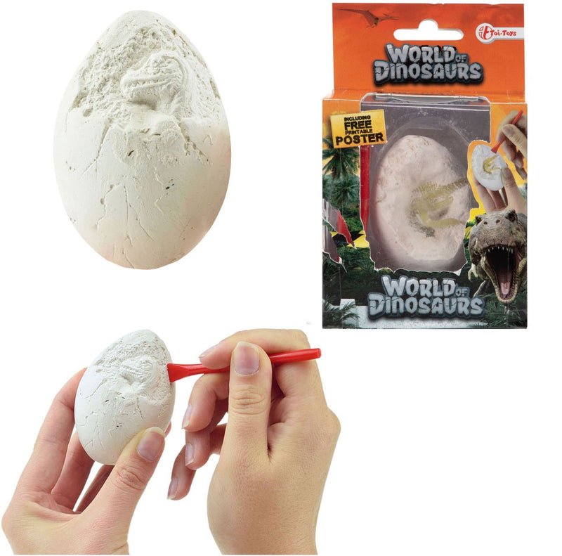 Afbeelding laden in galerijviewer, Toi-toys world of dinosaurs uitgraafset dino ei

