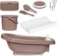 Bébé-jou thermobadset de luxe mocha mousse