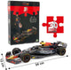 Merkloos sans marque 3d-puzzel - formule 1 - 34 cm - max verstappen