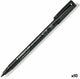Staedtler viltstift lumocolor 317 permanent m zwart - 10 stuks