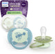 Philips avent ultra soft nighttime – 18+ maanden - glow-in-the-dark fopspeen - scf094 05