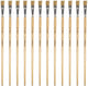 Kangaro lyonse penseel - #16 - gelakt hout - doos a 12 stuks - k-840216