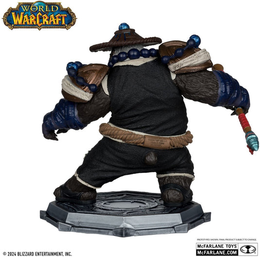 Mcfarlane world of warcraft action figures pandaren monk rogue 15 cm - blizzard - toys