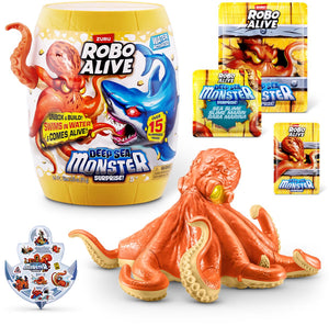 Robo alive deep sea monster surprise(octopus)