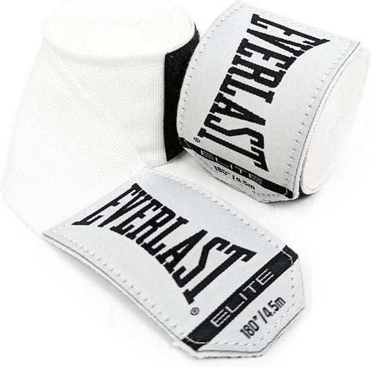 Everlast elite handwraps, white, 457 cm