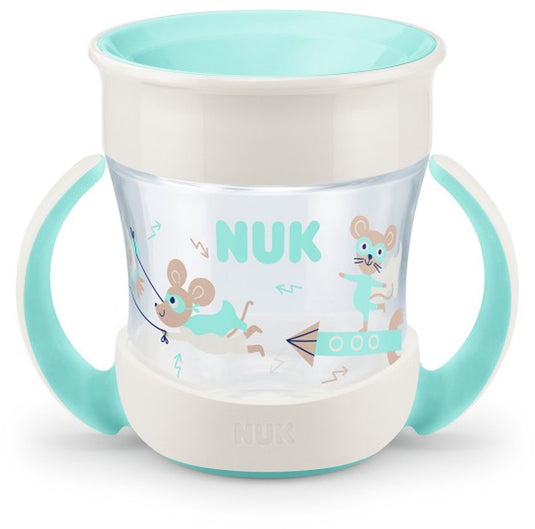 Nuk mini magische beker drinkbeker wit 6+m