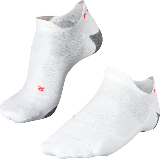 Falke ru5 race invisible anti-blaar functioneel materiaal hardloopsokken dames wit - maat 35-36