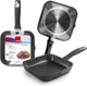 Ibili induplus grillpan - aluminium - 18x18cm