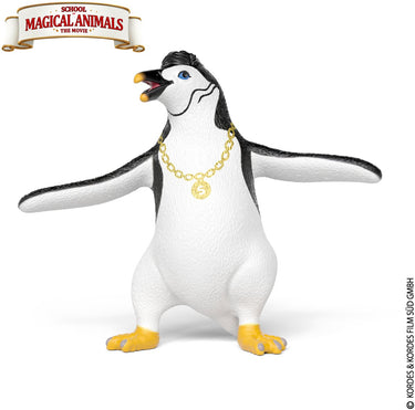 Schleich school of magical animals yuri de pinguïn met gouden ketting 14958