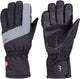 Bbb cycling subzero full fingers fietshandschoenen winter - thermo fiets handschoenen waterdicht winddicht - touchscreen - zwart - maat l - bwg-34
