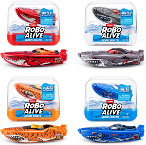 Robo alive robo boats - watergeactiveerde boot - buitenspeelgoed - 1 exemplaar - -bootrace