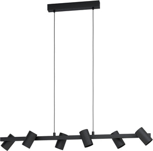 Eglo gatuela 1 hanglamp - e14 - 116 cm - zwart