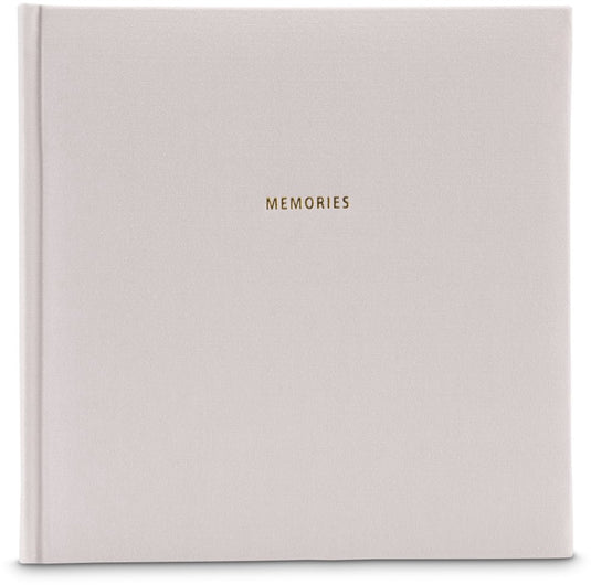 Hama album xl memories, 30x30 cm, 50 zwarte pagina's, grijs