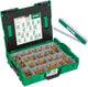 Spax montagekoffer, l-boxx, groot, yellox a2l, kruis z, verzonken kop, 17 afmetingen, 2930 stuks, incl. 5 bits en duimstok - 5000009160069