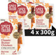 The spice tailor classic butter chicken - indiase curry - maaltijdpakket met indiase kruiden - voordeelverpakking - 5 x 300 gram