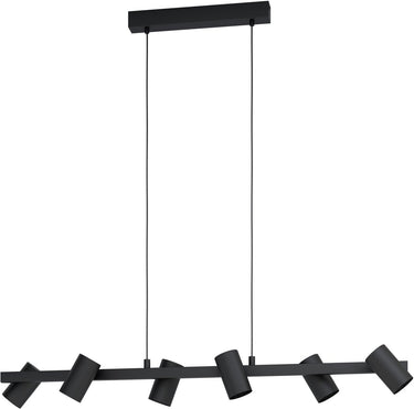 Eglo gatuela 1 hanglamp - e14 - 116 cm - zwart