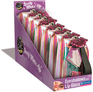 Clementoni crazy chic make-up tas lip met make-up