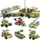 Sluban army mobiel lanceringsplatform 6 in 1 bouwspeelgoed – constructiespeelgoed modelbouw – bouwdoos met 713 bouwstenen – m38-b0758 – vanaf 6 jaar