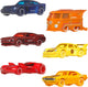 Hot wheels pantone multipack van speelgoedauto's en bestelwagens - 6 metalen voertuigen