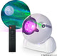 Partyfunlights - noorderlicht, maan en sterren projector lamp - werkt op usb - incl. usb kabel - incl. afstandsbediening - wit
