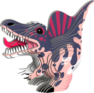 Eugy 3d puzzel - spinosaurus - prehistorie - duurzaam - verzamel ze allemaal - 6 jaar