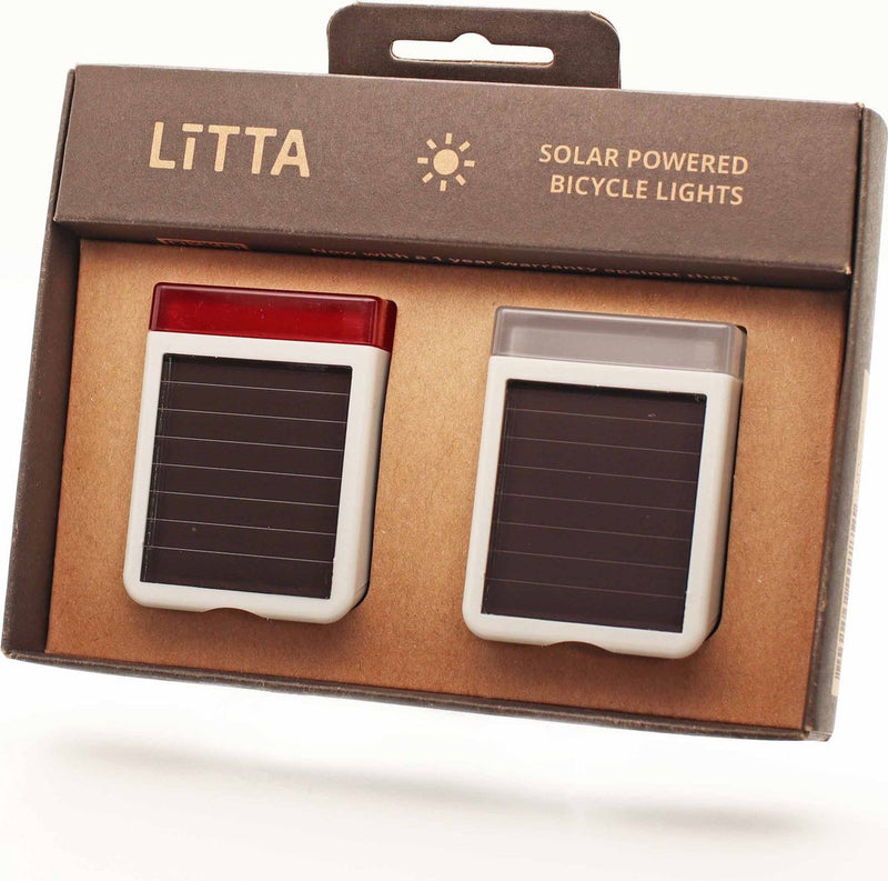 Afbeelding laden in galerijviewer, LITTA verlichtingsset zonne-energie wit
