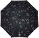 Dooky parasol kinderwagen - romantic leaves black