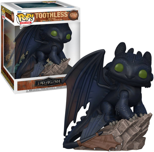 Hoe tem je een draak toothless (pop! deluxe) vinylfiguur 1792 unisex funko pop! - meerkleurig - standard