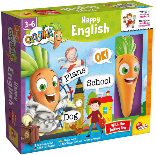 Lisciani carotina happy english