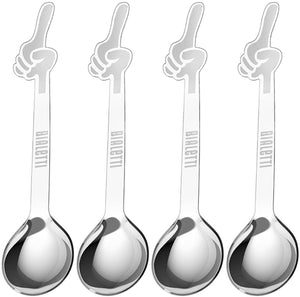 Bialetti koffielepels set - rvs - 4 stuks