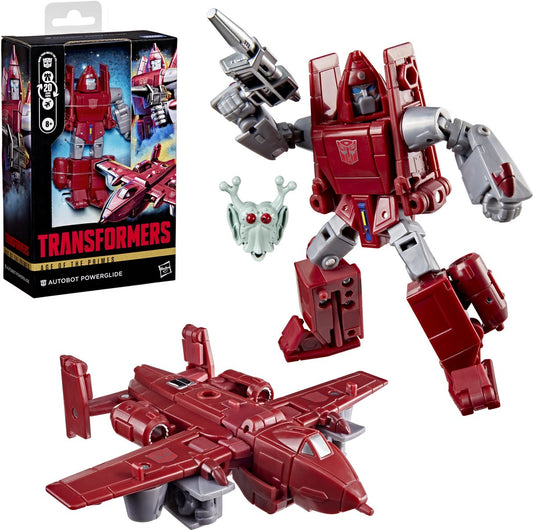 Transformers age of the primes deluxe class autobot powerglide - actiefiguur