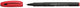 Schneider schrijfwaren schneider fineliner - topliner 967 - lijnbreedte 0,4 mm - rood - doos a 10 stuks - s-9672