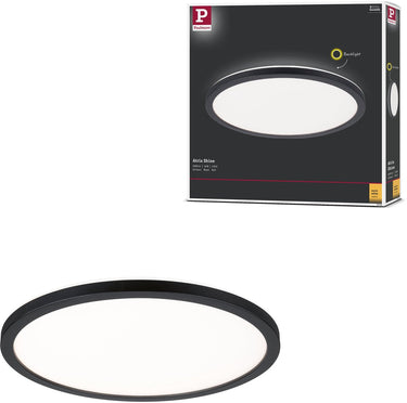 Paulmann led-paneel atria shine backlight rond 293 mm 16w 1600lm 3000k zwart