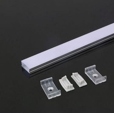 V-tac vt-8108 led-stripverlichting - diffusormontageset - ip20 - zilver - 2m
