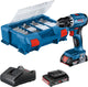 Bosch professional gsr 18v-45 accuschroefboormachine - 2x gba 18v 2.0 ah - lader gal 18v-20 en 82 accessoires