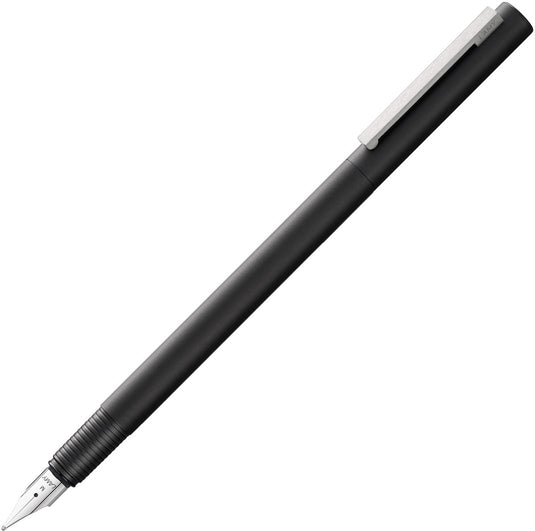 Lamy cp1 056 vulpen | matzwarte lak | roestvrijstalen penpunt ef | inclusief t10 blauwe inktpatroon