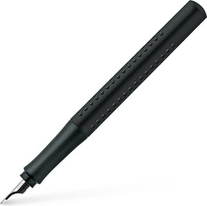 Faber-castell vulpen - grip 2011 - zwart - penpunt f - fc-140908