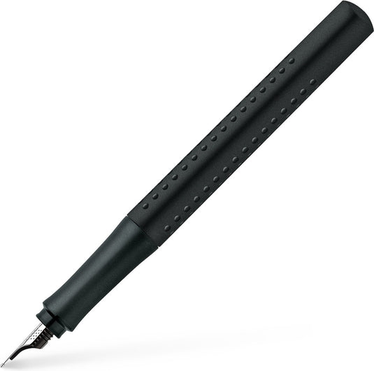 Faber-castell vulpen - grip 2011 - zwart - penpunt f - fc-140908