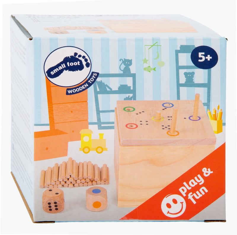 Afbeelding laden in galerijviewer, Small foot - dobbelspel in a box 6 out
