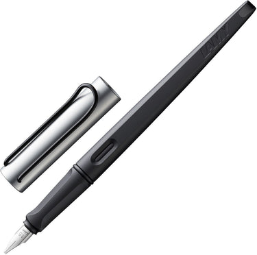 Lamy joy al schrijfpen | ergonomische grip | polijststalen penpunt 1,9 mm | kalligrafie vulpen | inclusief blauwe inktpatroon t 10