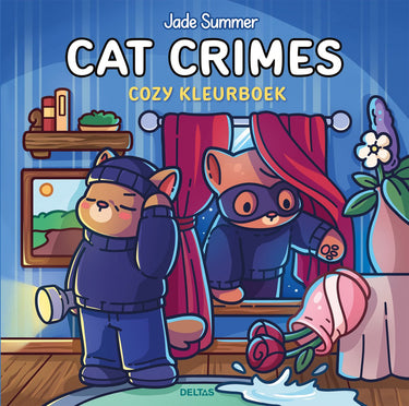 Deltas cat crimes - cozy kleurboek jade summer
