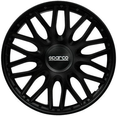 Sparco wieldoppen roma 14 inch zwart - 4 stuks