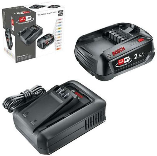 Bosch grs starterset accu lader 18v 2.5ah